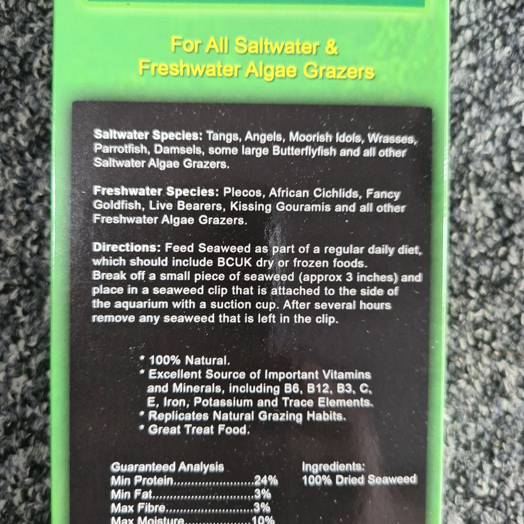 BCUK Sea Veg Green Seaweed 21g