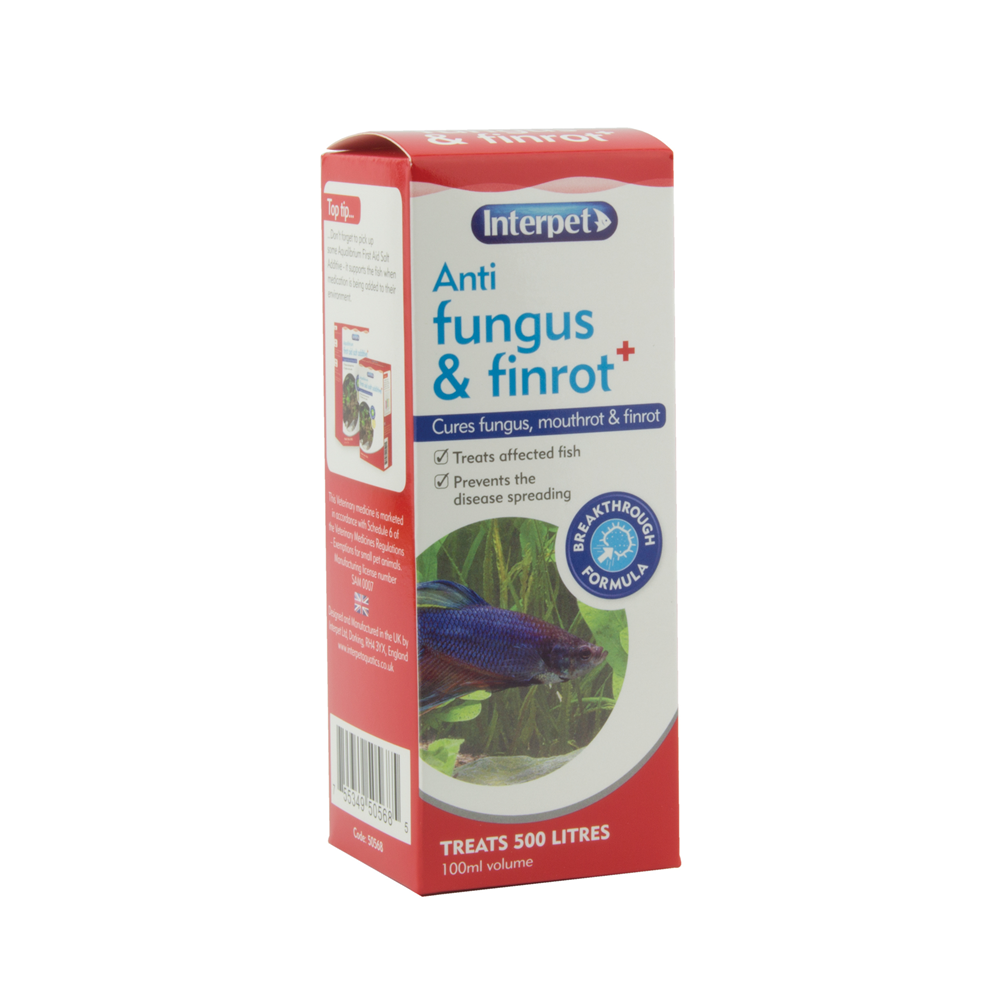 Interpet Anti-Fungus & Finrot+ 100ml