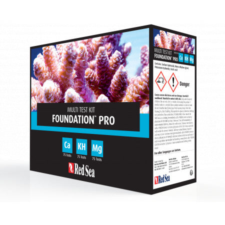 Red Sea Reef Foundation Pro Test Kit (Ca, Alk, Mg)