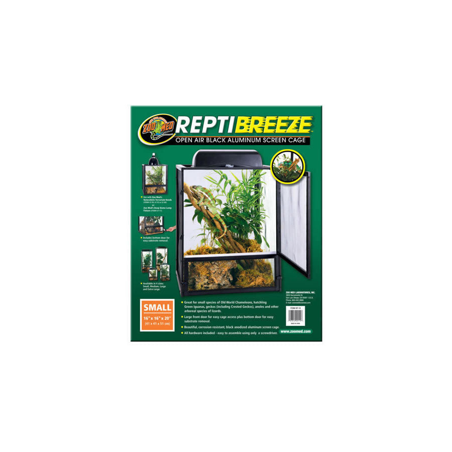 Zoomed ReptiBreeze Screen Cage