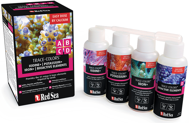 Red Sea Trace Colors ABCD 4x100ml