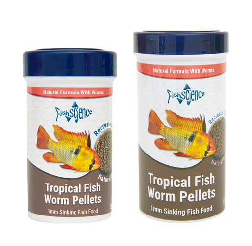 Fish Science Tropical Worm Pellets