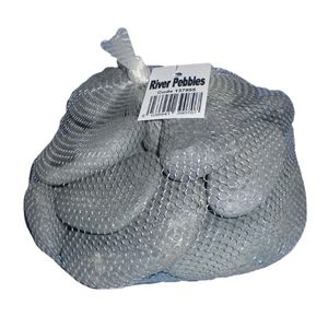 Pebbles Black 4kg Bag
