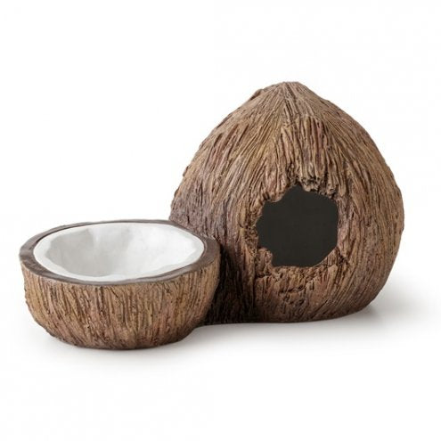 Exo Terra Coconut Hide & Water Dish