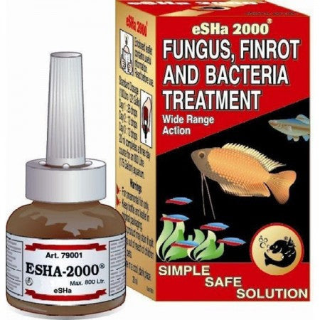 Esha 2000 Fungus, Finrot and Bacteria 20ml