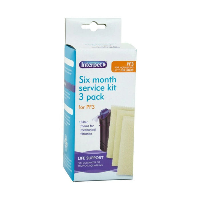 Interpet PF3 6 Month Service Pack