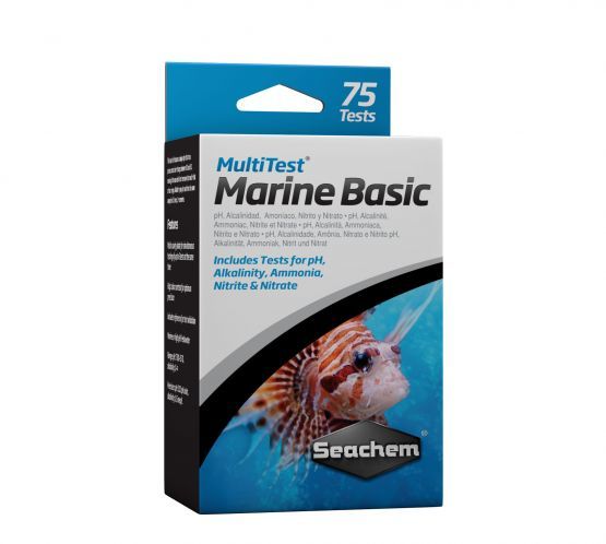 Seachem Marine Basics Mutiltest 75 tests