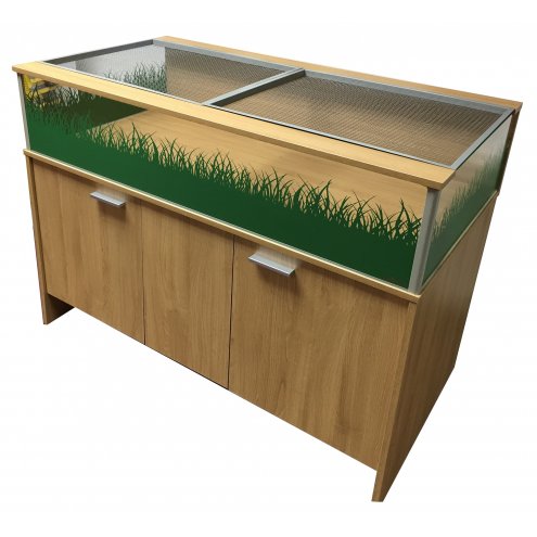Vivexotic Deluxe Tortoise Table with Cabinet